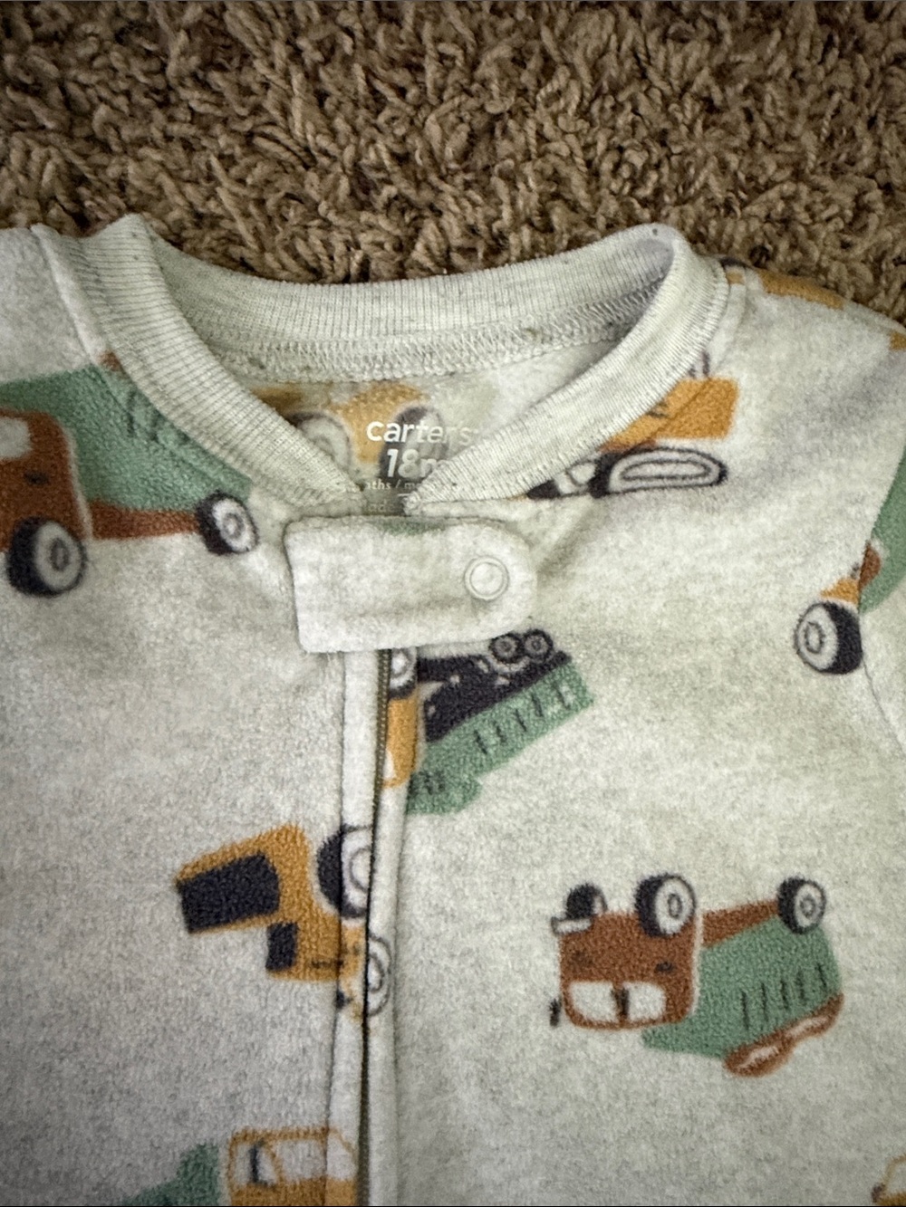 Carters Fleece Pjs - Picture 3 of 3